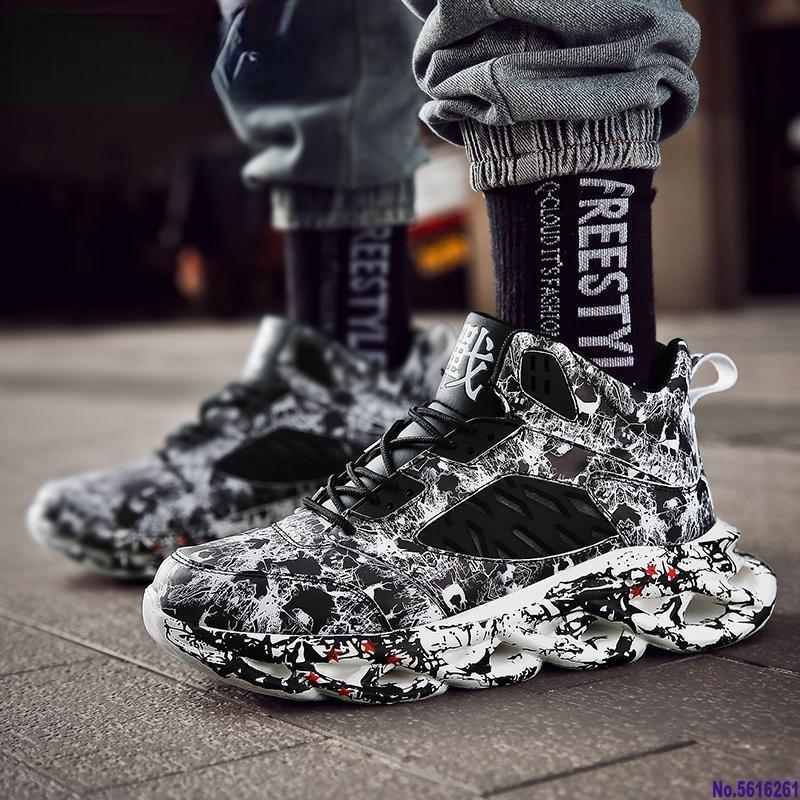 

Мужская повседневная обувь больших размеров 48 Мужские кроссовки Высококачественная модная обувь для ходьбы на шнуровке Дышащая толстая мягкая подошва мужские кроссовки