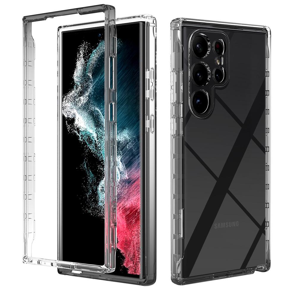 Clear Gradient Phone Case for Samsung S24, S23FE, S23, S23 Ultra, S22, S21, S20FE