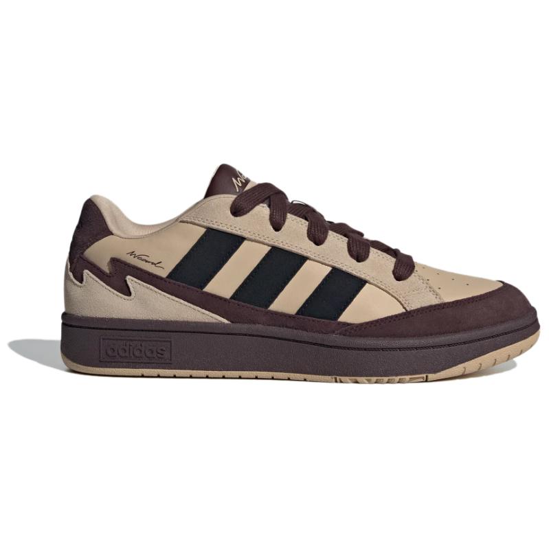 Adidas Neo W Card Comfortable Casual Low-Top Skate Shoes Unisex Sneakers Khaki Brown IH0964