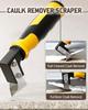 All-in-One Professional Caulk Remover Tool – Multi-Functional Scraper with Interchangeable Heads for Seamless Tile, Grout, and Bathroom Renovation