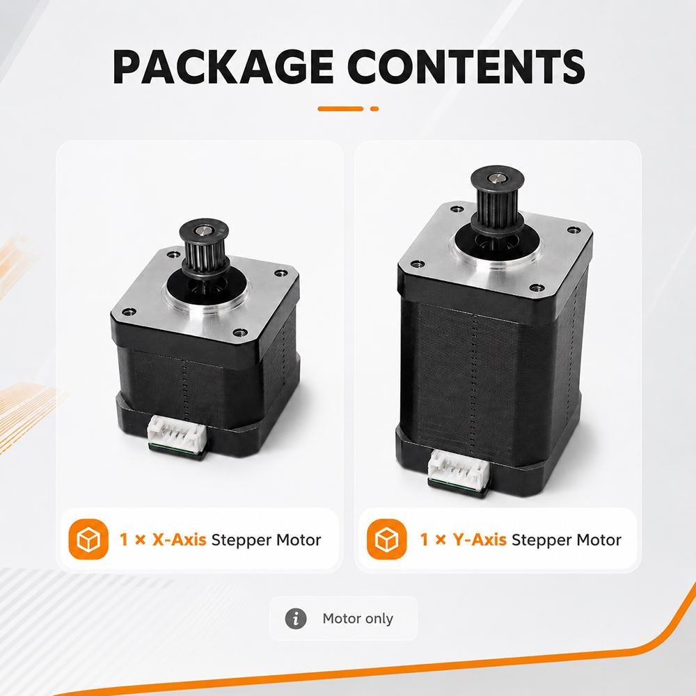 For Anycubic Kobra 3 X-Axis /Y-Axis Stepper Motor High Precision Smoath Motion And Low Noise For Kobra 3 3D Printer Parts