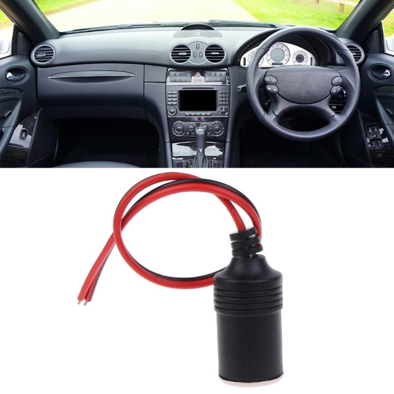 Leichtes Auto-Zigarettenanzünder-Ladekabel Buchsenstecker-Adapterkabel Einfache Installation Kabel