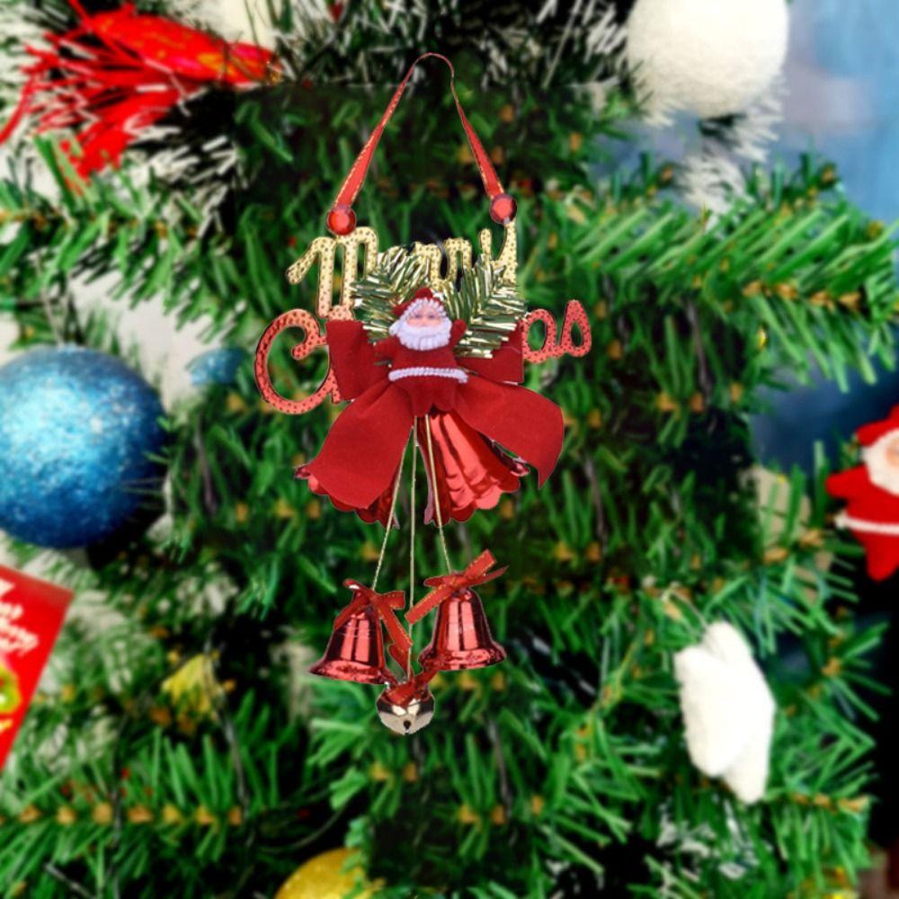 Santa Claus Christmas Tree Pendant Decorative Santa Claus Ornament  Windows