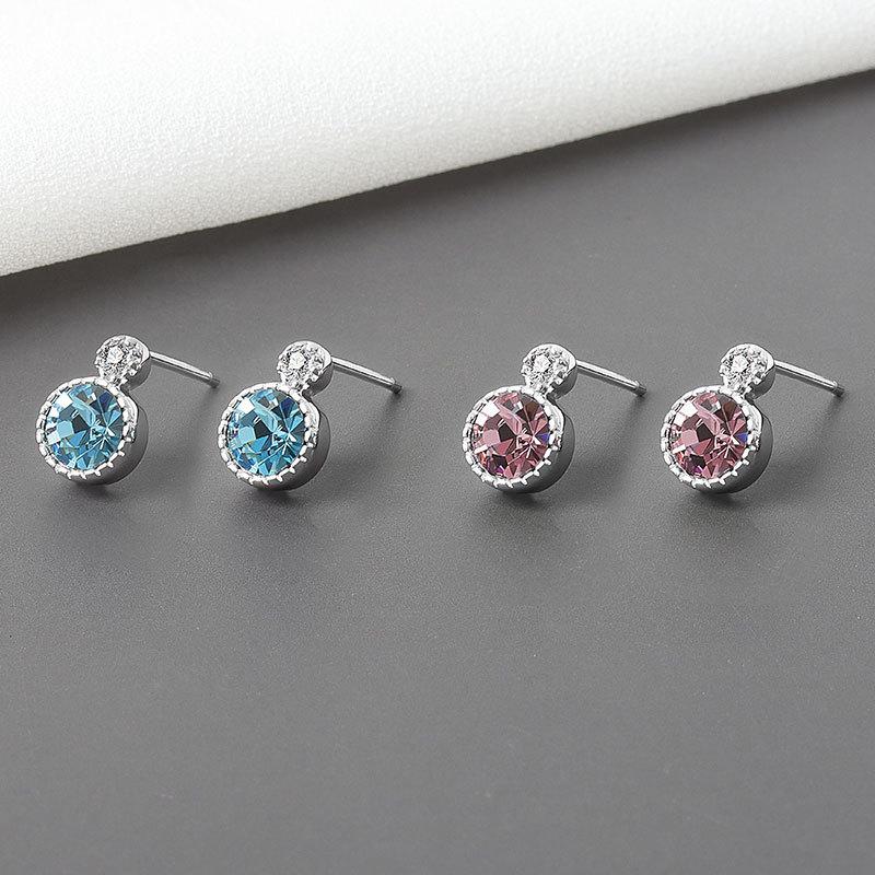 Lindon Copper Alloy Zircon Earrings Drop Earrings For Women Wedding Party Gifts