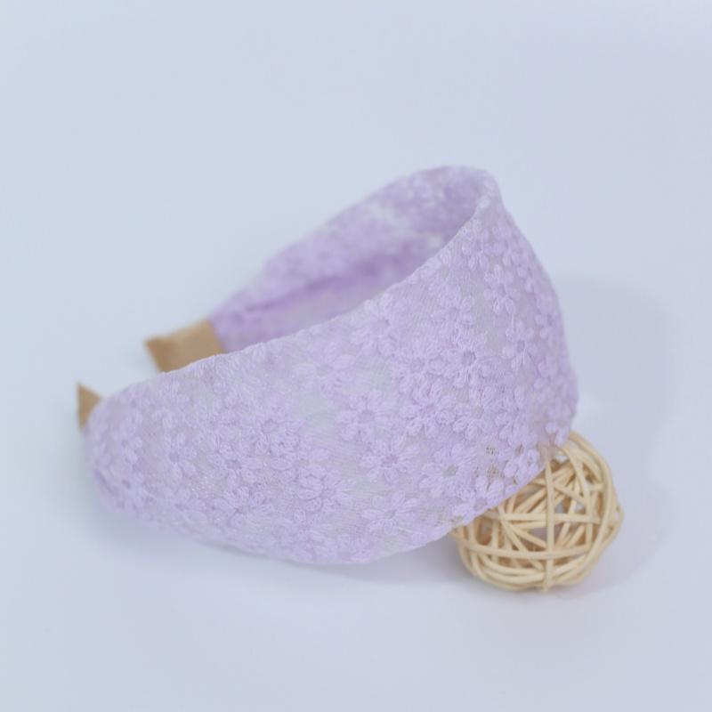 Fascia per Capelli in Pizzo Nuova Estiva Primaverile Traforata Elegante Pizzo Ricamato Fascia per Capelli da Donna Accessori per Capelli Fasce
