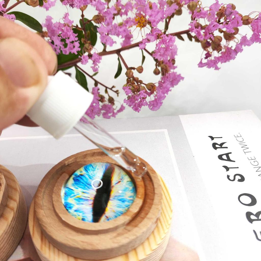 Snake Eye Dual Wood Fireless Aromatherapy Essential Oil Diffuser Set