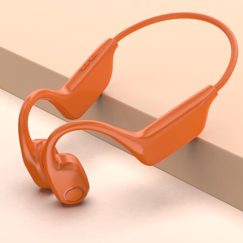 X1pro Wireless Bone Conduction Headphones with MP3, Behind-Ear Design, Long Battery Life, Deep Bass, Perfect for Running and Sports.