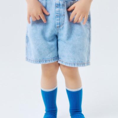 I Hate Monday Vivid Kids Socks Blueberry