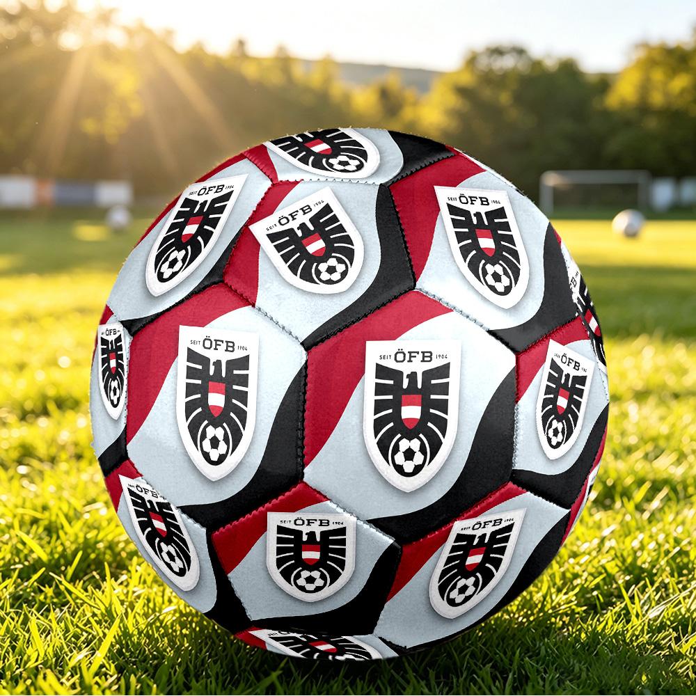 Austria Football Printed Size 5 Soccer Ball Wear Resistant Standard Adult Training Football Fan Gift for Indoor Outdoor Match Sports