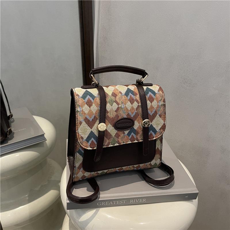 

Премиальный нишевый рюкзак с чувством стиля, женская новая сумка-мессенджер, женская универсальная модная плечевая сумка хаки