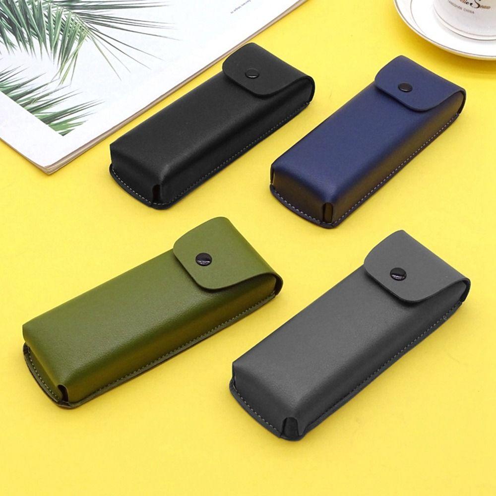 Glasses Case PU Leather Sunglasses Case Eyeglass Box Waistpack Glasses Box Spectacle Case