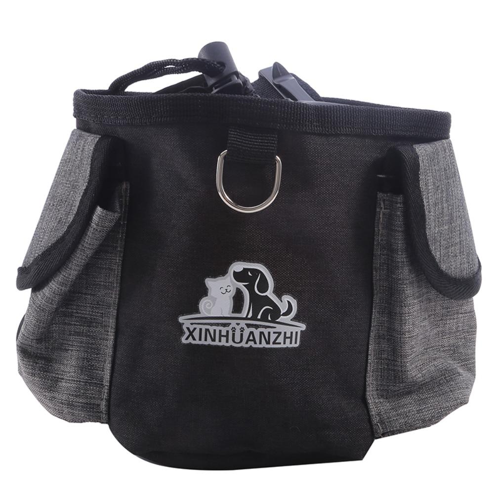 Oxford Dog Treat Bag Large Capacity Dog Snack Bag Durable Dog Training Pouch  Training Walking Dogs