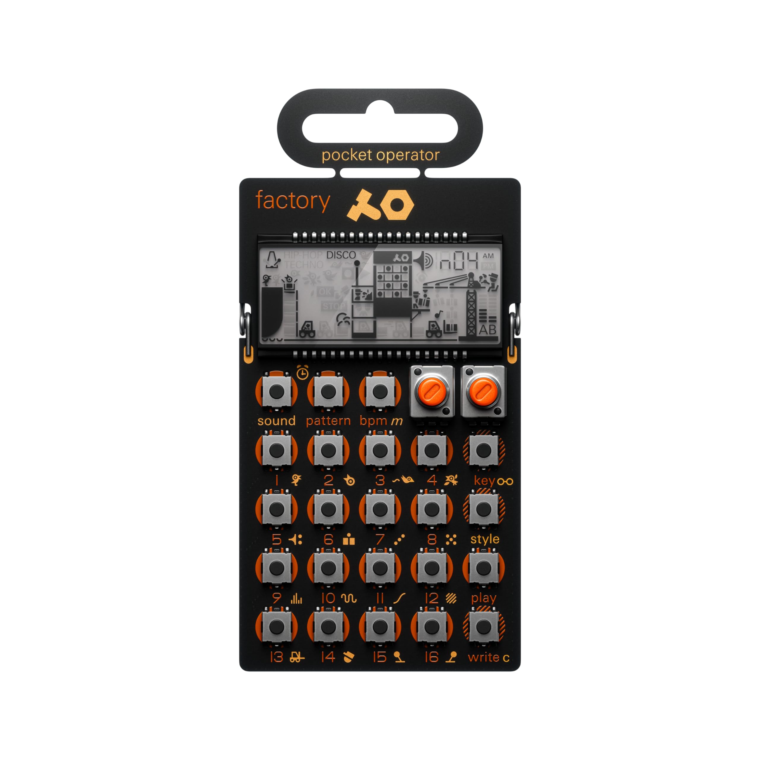 

Імпортований кишеньковий операторський синтезатор Teenage Engineering TE010AS016 [звичайний продукт] PO-16 Melody/Lead