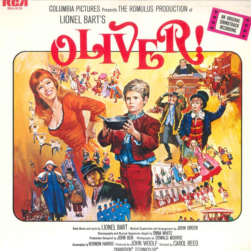 LP Record OST LIONEL BART - Oliver! SRA5131 RCA 1968 Japan Soundtracks & Musicals Used