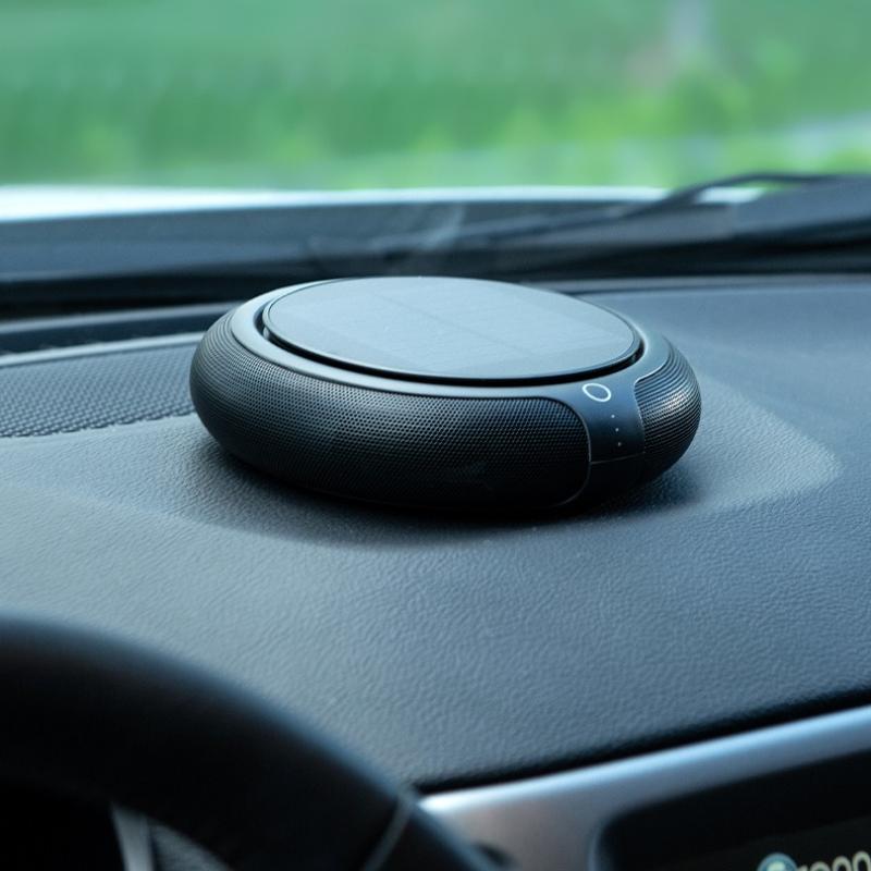 Solar Car Air Purifier Car Aromatherapy Machine Removes Formaldehyde Odor
