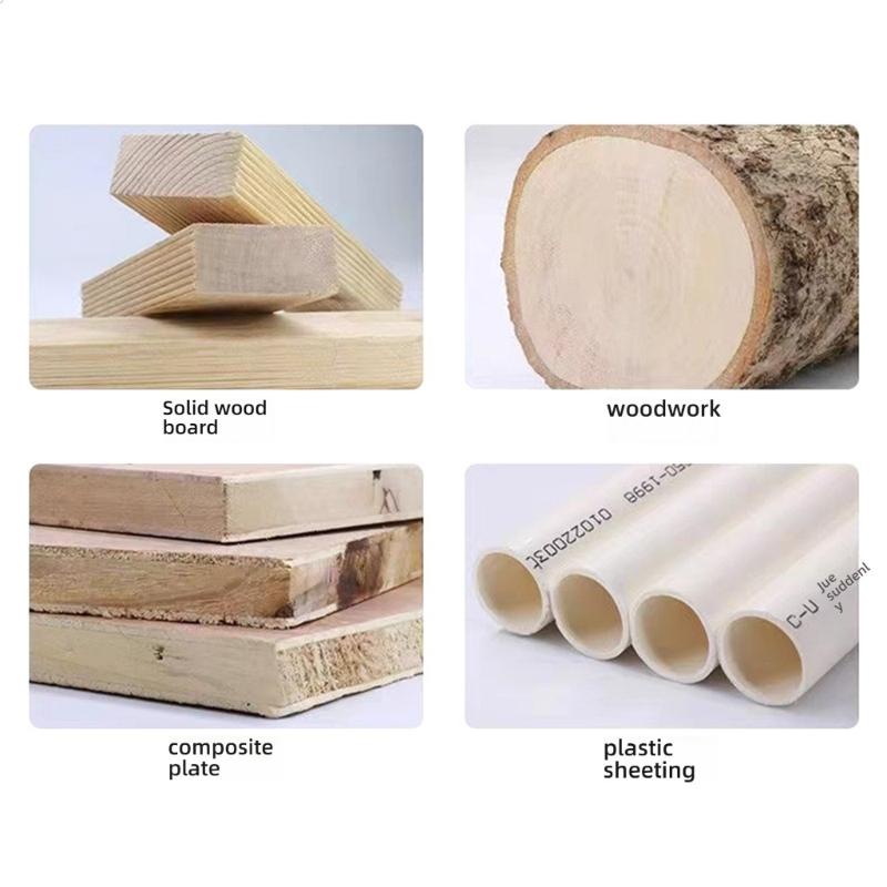 4Pcs Woodworking Tapper Hexagon Shank Screw Countersunk Drill Bit Taper Drill Hole Drilling Reaming Hardware Tool