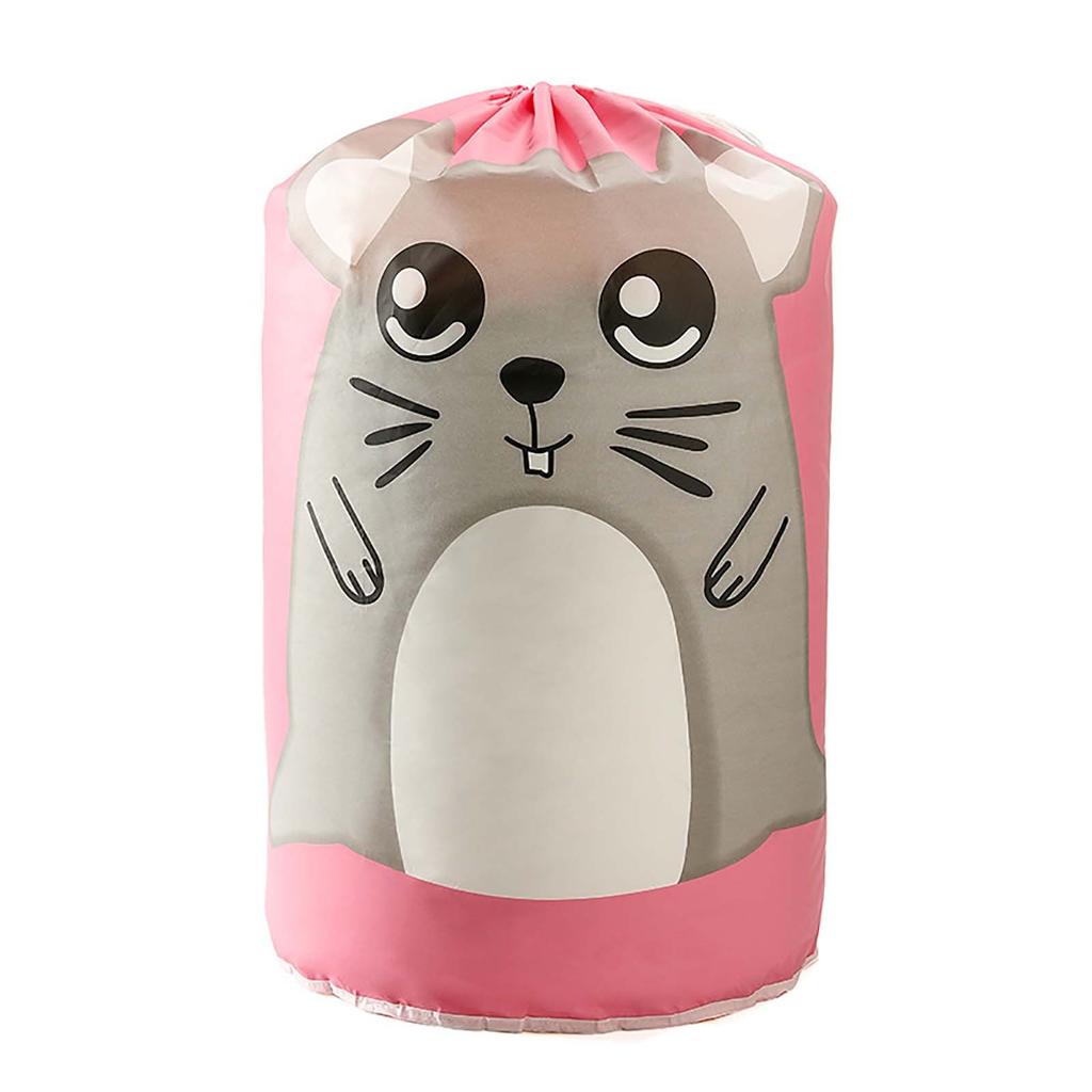 New PEVA Cylindrical Print Quilt Clothing Finishing Bag