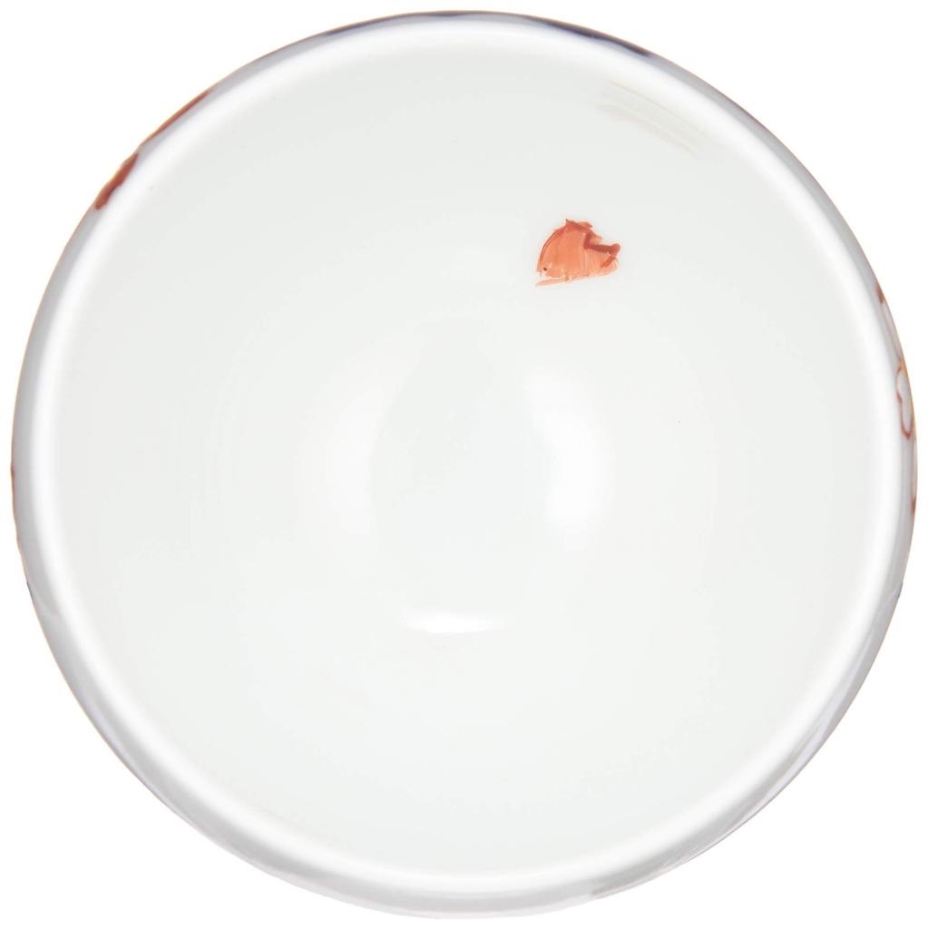 Arita Ware Sake Dyed Cherry Blossom Design Diameter x 6cm 100ml Microwave and Dishwasher Made in T826 "SAKE GLASS" Cup, (Round), Approx. 6.3cm Height,