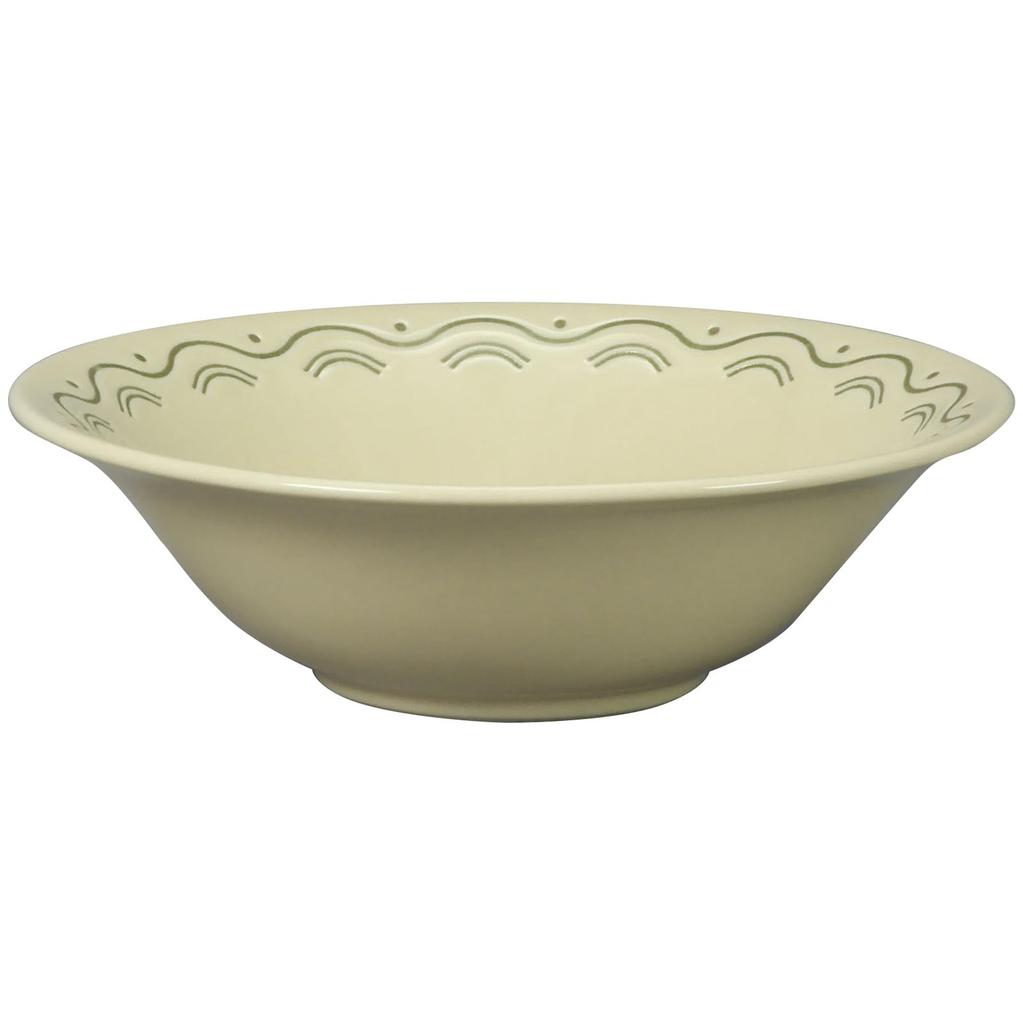Yamaka Shoten Bol à salade Bol à céréales Assiette Bol Passe au micro-ondes Passe au lave-vaisselle 16cm Set de 5 Komon Service de table Mino Ware Fabriqué au Japon YMK80-72