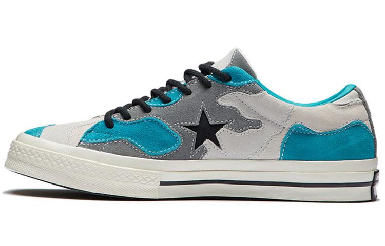 Converse One Star Ox Vintage White Turbo Green 165917C 37
