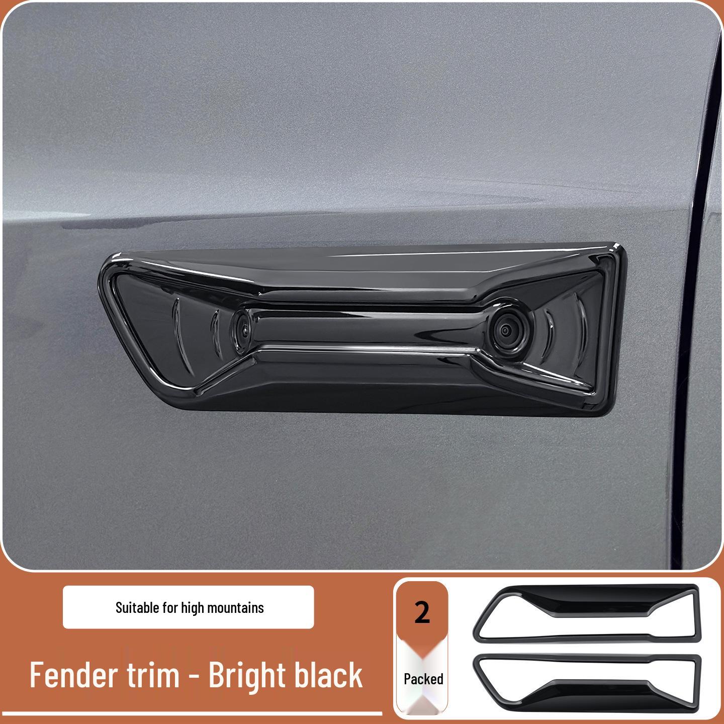 Wey Gaoshan Black Warrior 7/8/9 Fender Blackening Kit