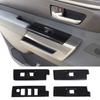 Glossy Black Window Lift Switch Button Sticker for Toyota Tundra/Sequoia -24