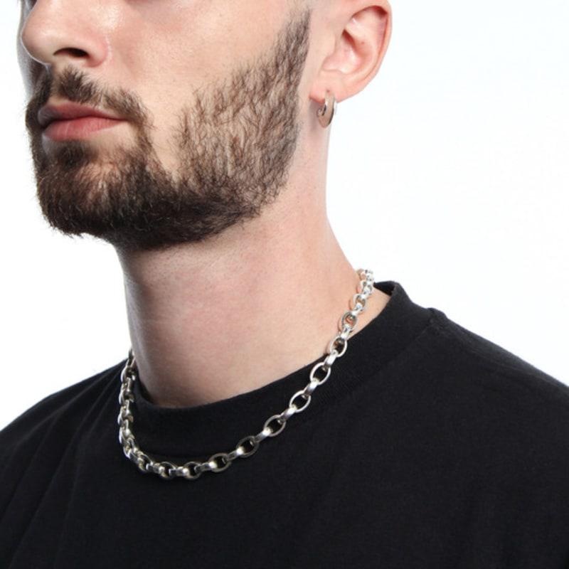 FurFur ROLLING CHAIN TOGGLER NECKLACE