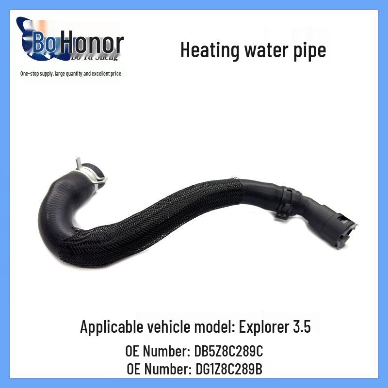 

Compatible Heater Hose for Ford Explorer 3.5 (DB5Z8C289C, DG1Z8C289B, DB538C289AB) Vertical Dimension