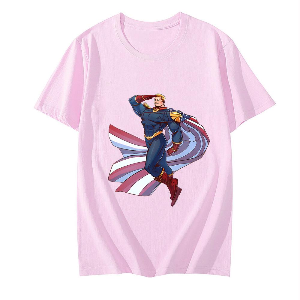 The Boys Season T-Shirt Unisex Short Sleeve 100%Cotton Tshirts Casual Cartoon Graphic Print Anime T-shirt Camisetas Comfortable O-neck summer Clothes