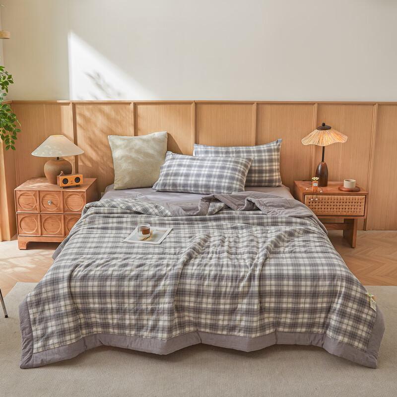 

You Si Man Muji Style Washed Cotton Summer Quilt