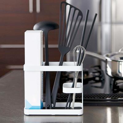 Chopstick Holder Multifunctional Tableware Storage Rack Metal Kitchen Utensil Holder Tableware Storage Box for Countertop