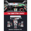 Anti-scratch Car Interior Center Console Media Dashboard Navigation TPU Protector Film For EBRO S700 2025 Sticker