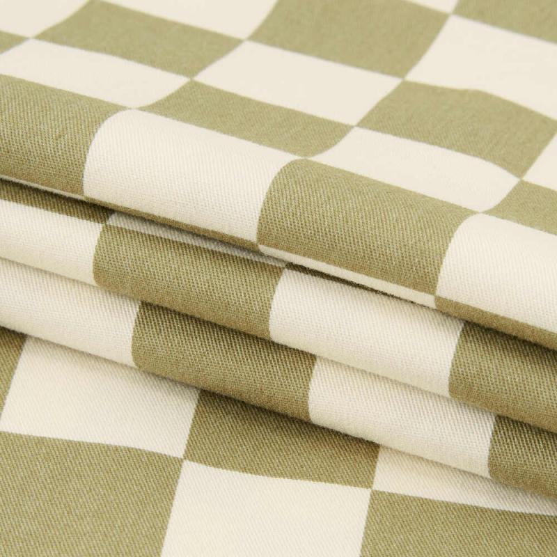 Vans Off The Wall Hybrid Checker Collared Casual Comfortable Checkered Short Sleeve Shirt Men shirts Beige VN000HZWDMA