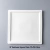 Nordic Style Square Ceramic Dinner Plate