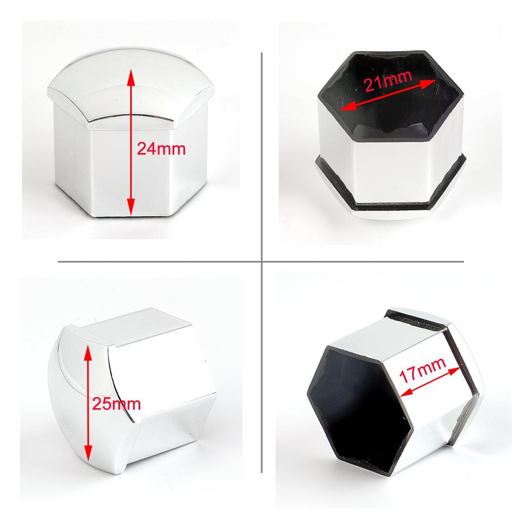 XUKEY Car Wheel Nut Cover Nut Cap Lug Nut Cap Lock Nut Wheel Nut