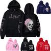 Fashion Skull Letter Graphic Print Men's Hoodies Fashion Pullover Autumn Clothing Casual Clothes Women Tops Sweatshirts
