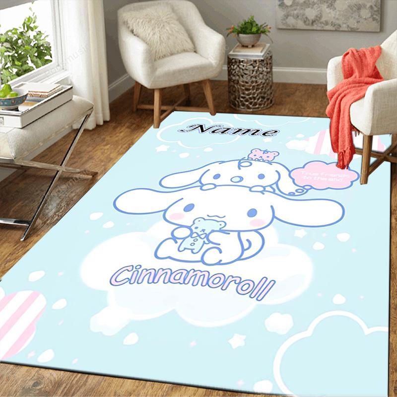 Custom 1Pc Pink Bunny Dreams Rug Office Carpet Indoor Outdoor Entrance Doormat Nonslip Soft And Comfortable Living Room D2915280