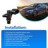 Car Engine Camshaft Position Sensor Fits for 2017-2021 Kia Forte 2.0L 2017-2020 Hyundai Elantra 2.0L Replaces 39350-2E200
