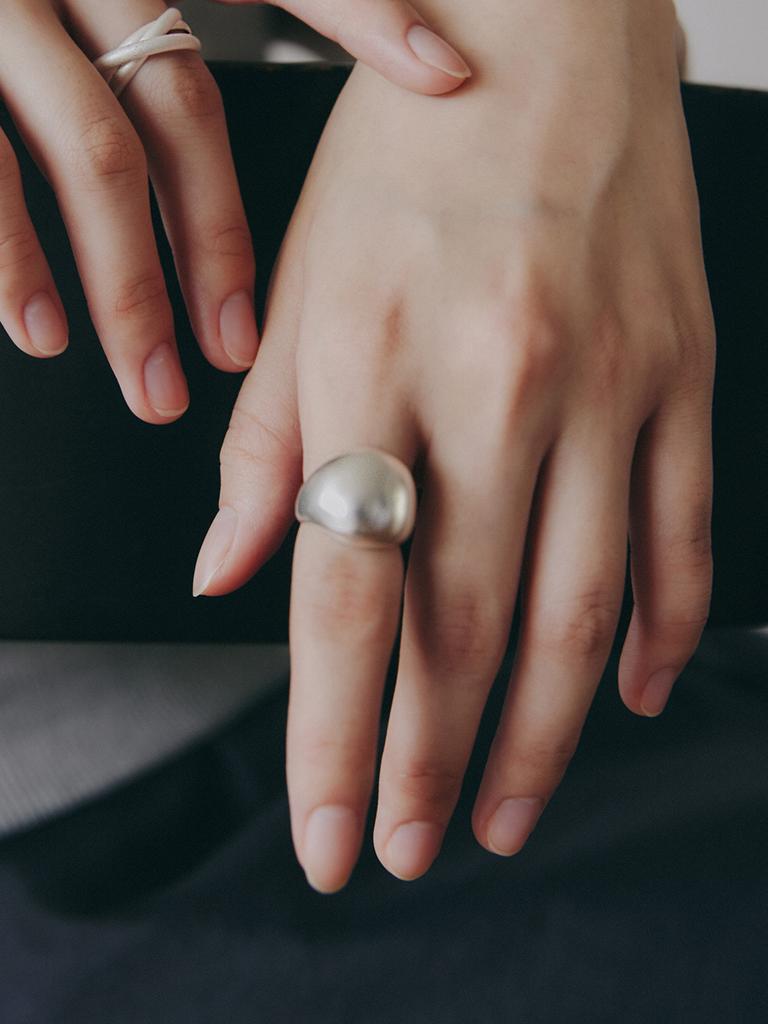 Enuf (Silver 925) Baldy Ring