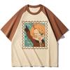 Hetalia Top Tees Female Psychedelic Meme Jojifuku Japanese Cute T-shirt Cute Japanese Anime Baddie Grunge