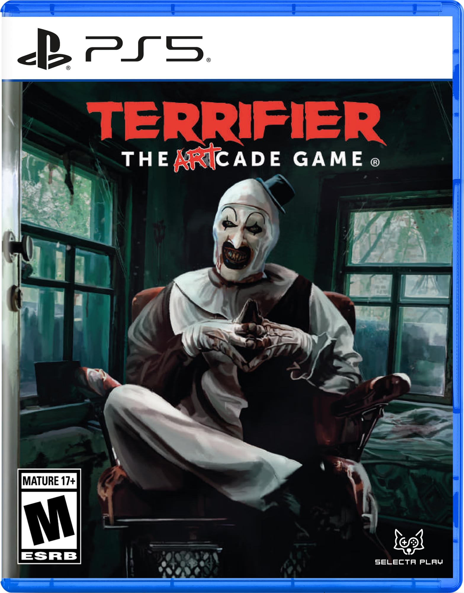 The ARTcade Game North PS5 Terrifier (Import America) - синий
