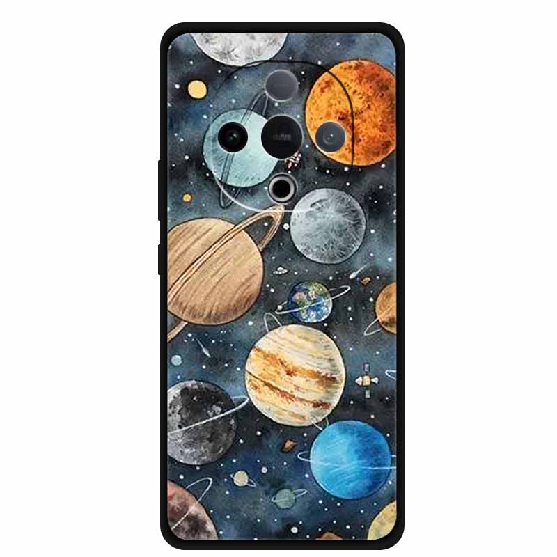 For Vivo Y300 Case 6.77” Wolf Lion Tiger Cat Capa Silicone TPU Soft Back Cover Black Cases For Vivo Y300C Case Shockproof Shell