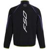 Adidas F50 Speed Spike Letter Logo Print Long Sleeve Retro Sports Stand Collar Jacket Men Jacket Black IY3831