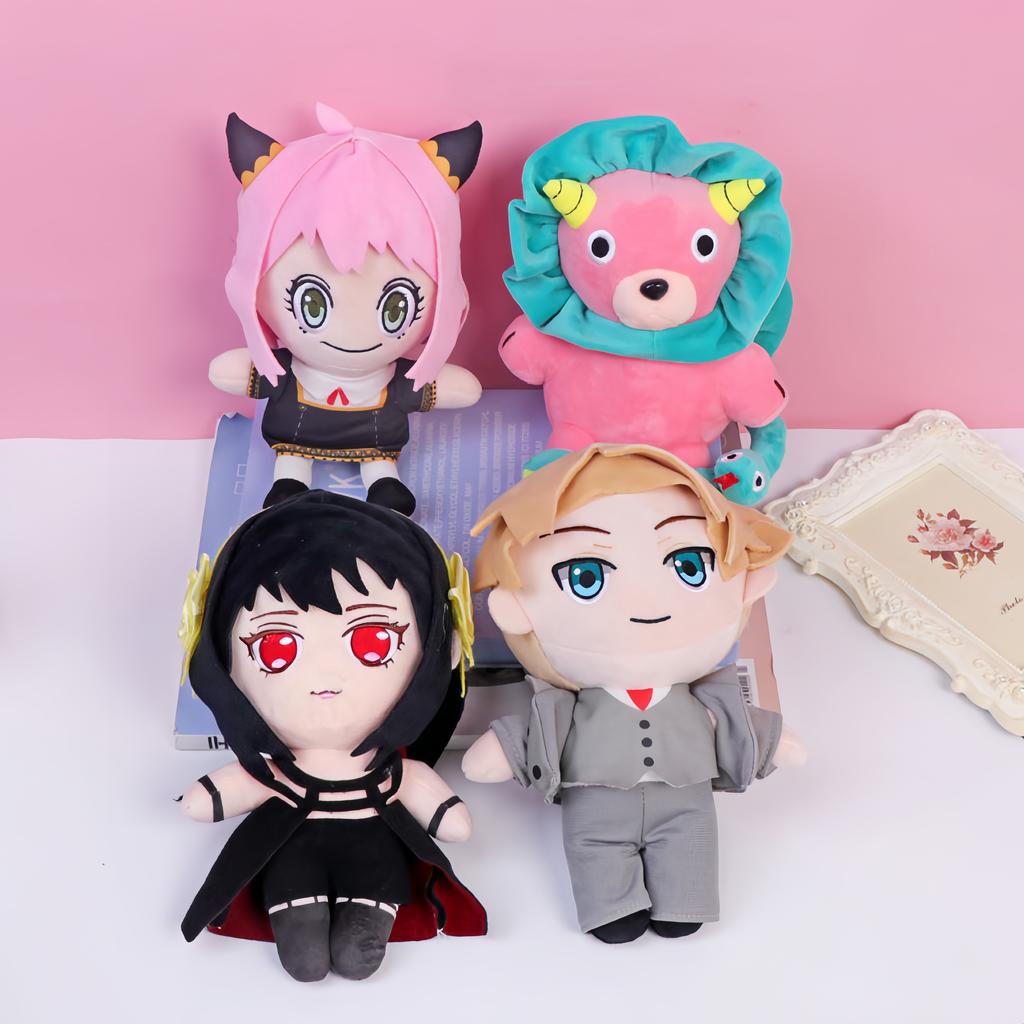6 Styles Anime Domestic Spy Stuffed Plush Toys Chimera Lion Ania Spy x Family Plush Spy Children Toy Birthday Xmas Gifts