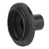 Metal Adapter Ring 23.2mm T Mount Microscope Eyepiece for Nikon AI Mounts SLR Camera