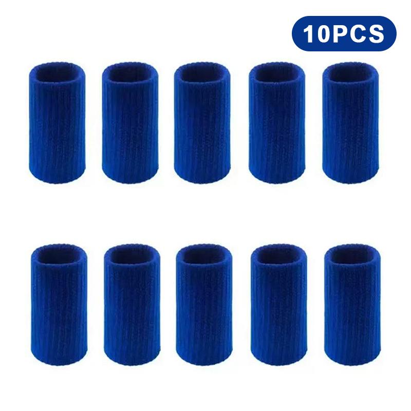 10Pcs Finger Sleeves, Finger Compression Sleeves, Finger Sleeves, Compression Finger Sleeves, High Elasticity And Breathable
