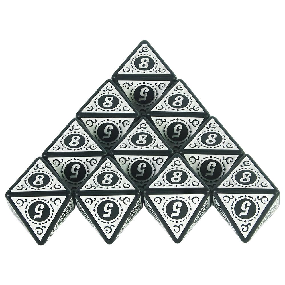 D8 Polyhedral Dice 8 Sided Game Dice Set DND Accessories for TRPG Dice Games - Ideal Roleplaying Game Dices