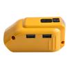 Adapter LED Light Working Lamp USB Power Bank For Li-ion Battery Charger DCB091 Battery Converter Lithium Battery Adapter Tools