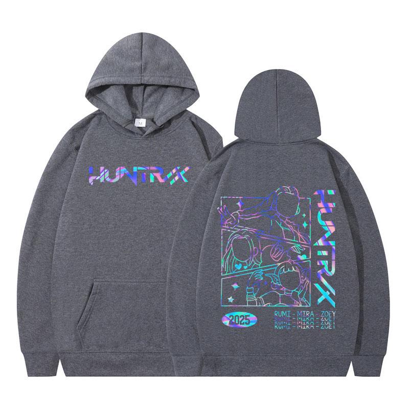 Girl Dinner Demon Hunters 2025 Graphic Hoodies Men Women Fashion Oversized Hip-hop Loose Casual Aesthetic Harajuku Sweatshirts