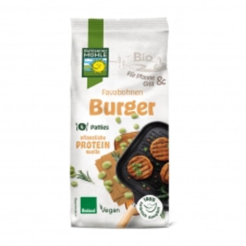 Wollzenermüller German Fava Bean Vegan Patty Mix 165g
